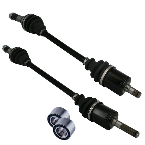 Can Am front left axles & wheel bearings set Maverick Sport Commander 705402030