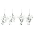 thumbnail image 2 of Angel Christmas Ornaments,4pc Angel Christmas Decorations Ornaments,Glass Angel Ornaments Xmas Tree Decorations Rustic Hanging Ornaments Farmhouse, Glass Prayer Guardian for Christmas Decorations, 2 of 6