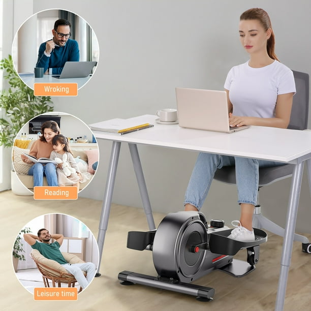 Desk Elliptical Mini Exercise Bike Under Desk Under Desk Bike