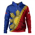 thumbnail image 4 of Sudadera con capucha con estampado de la bandera nacional de Filipinas para hombres y mujeres, novedad en sudaderas y sudaderas, ropa de calle, ropa deportiva para niños, 4 of 5