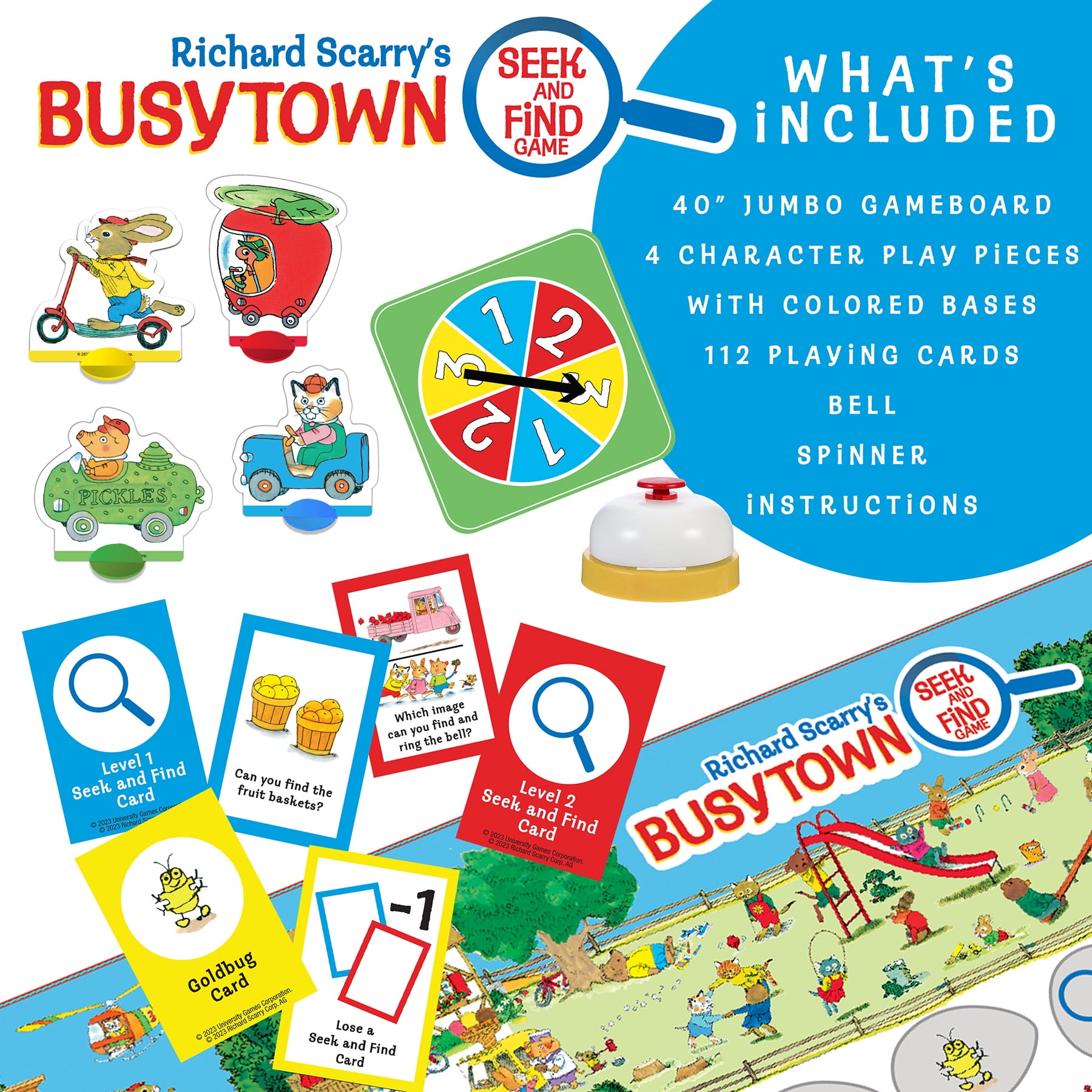 Briarpatch Richard Scarry Busytown Seek and Find Game