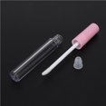 thumbnail image 3 of Botella De Brillo De Labios Recargable Diy Tubo De Bálsamo Labial Vacío Contenedor Herramienta De Maquillaje Accesorio (2,5 Ml/Pc) (Tapa Rosa (Cuerpo De Botella Transparente)) 10 Uds Eigraketly CE002657-00, 3 of 7