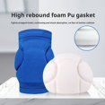 thumbnail image 4 of LJNYFDC High-density Polyurethane Knee Guard 1 Pair Breathable Sports Knee Brace for Collision Protection Elastic Compression Knee Pads for Running and Cycling Comfortable Joint Protector, 4 of 6