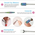 thumbnail image 4 of Labymos Ensemble de 7 Perceuses à Ongles en Tungstène Kit de Perceuses de Remplacement pour Machine à Percer Électrique, 4 of 7