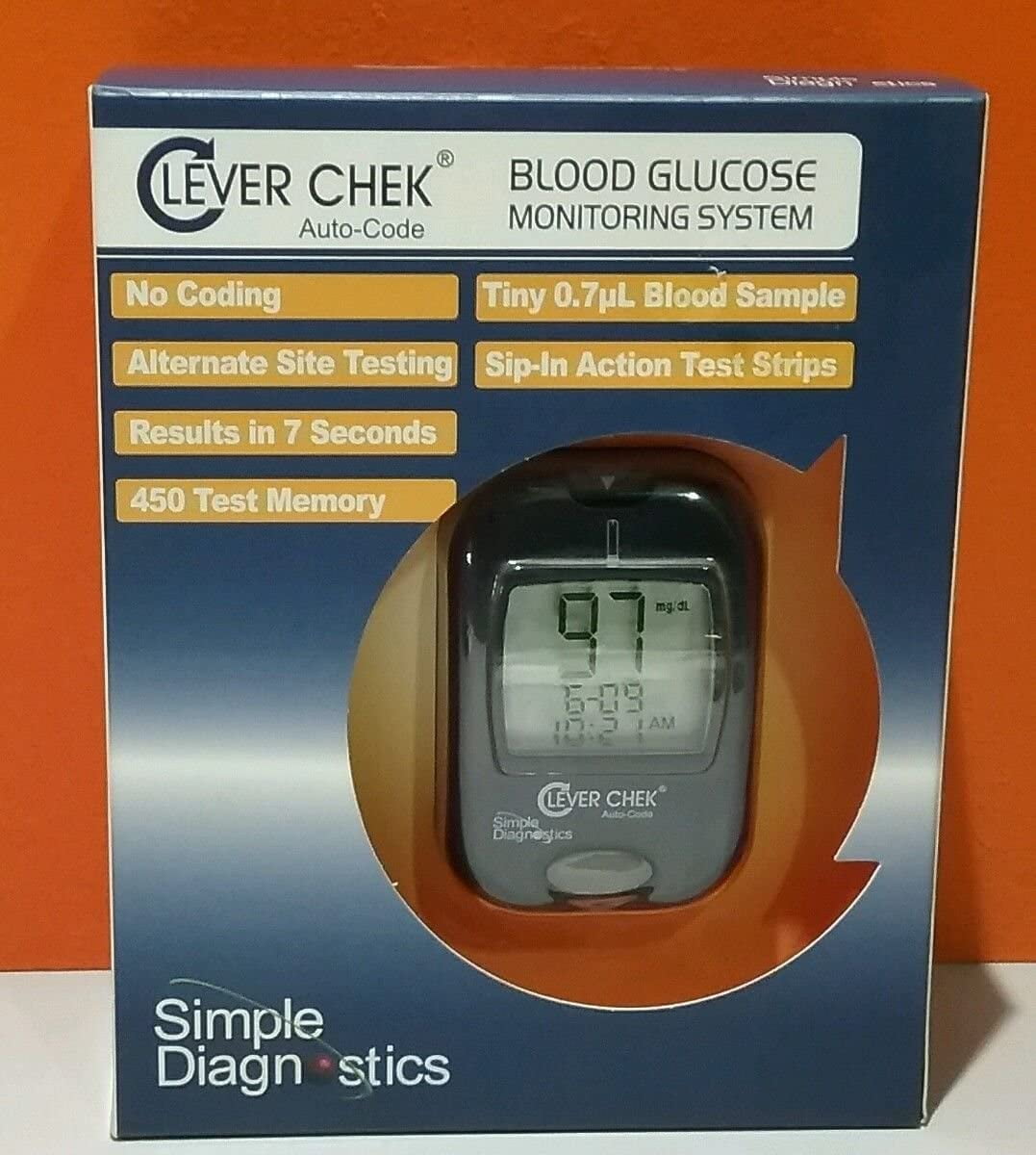 Clever Chek Auto-code Blood Glucose Meter
