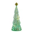 thumbnail image 2 of Glass Christmas Tree Christmas Tree Night Light Table Christmas Tree Figurines Decorations Xmas Holiday Table Centerpieces Home Mantle Decor, 2 of 6