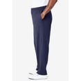 thumbnail image 2 of KingSize Men's Big & Tall Lightweight Jersey Open-Bottom Sweatpants, 2 of 5
