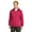 Pink Raspberry/White, variant on Sport-Tek Lst76 Ladies Colorblock Hooded Jacket