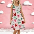 thumbnail image 2 of Girls Spring Dress Bow Knot Beach Swim Cover Up Summer Sleeveless Tank Es Clothes, 2 of 5