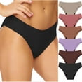 thumbnail image 2 of Paiwinds Women’s Period Bikini Bottoms, Low Waist 4-Layer Leak-Proof Protection, Soft & Breathable Menstrual Briefs for Daily Wear, Size XS-4XL, 2 of 5