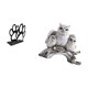 thumbnail image 5 of Servilletero con forma de de perro y búho, decoración única con animales para el hogar, la oficina o la mesa. Elegante dispensador de p, 5 of 8