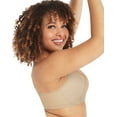 thumbnail image 3 of Women's Playtex US4423 Front Close No Poke Dreamwire Bra (Taupe 42D), 3 of 4