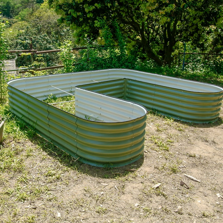 U shaped 2024 raised garden bed