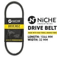 thumbnail image 3 of Niche Drive Belt for Polaris Ranger Crew 570 3211169 UTV 519-CDB2242T, 3 of 5