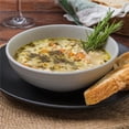 thumbnail image 1 of Tuxton VGB-260Y 26 oz Matte Gray Embossed Bowl, 1 of 1