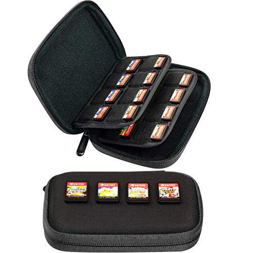 32-120 Switch Game Case for Nintendo Switch,Switch Game Card Storage Holder or SD Memory Card Case (32 Black)