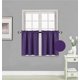 thumbnail image 1 of Cortinas opacas de lujo SAMIMPORT-2011 R16 color ladrillo con bolsillo para barra, 76 x 61 cm (2 paneles), 1 of 1