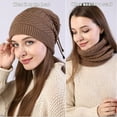 thumbnail image 1 of Rechargeable Heated Winter Cap With Adjustable Temperature For Outdoor Sports And Cold Weather, 1 of 8