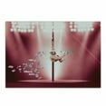 thumbnail image 1 of Funny Cutting Board, Monkey on a Pole Whiskey Pastel Colored Composition Whimsical Motif, Decorative Tempered Glass Cutting and Serving Board, in 3 Sizes, by Ambesonne, 1 of 2