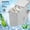Light Grey, variant on 80Qt Outdoor Beverage Rolling Cooler for Backyard Deck Patio with Wheels