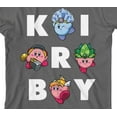 thumbnail image 2 of Kirby Transformations Youth Charcoal T-shirt, 2 of 3