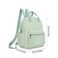 thumbnail image 3 of Large Capacity Nylon Backpack for Commuting, Durable Laptop Bag with Multiple Pockets, Water-Resistant Travel Backpack for Men & Women, 3 of 6