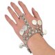 thumbnail image 1 of Arnés de Del de Colgante de de Boho Del Acoplamiento de Cadena Yinane Finger pulsera del anillo, 1 of 7