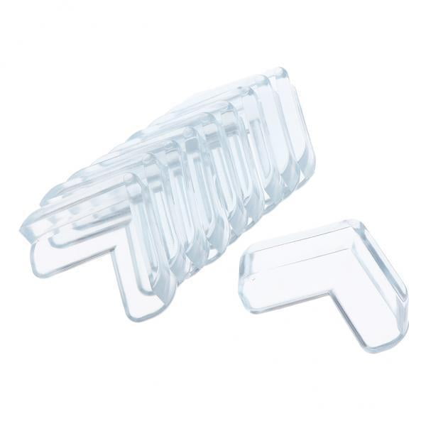 Lipstore Protège-Angle de Meuble 2x10 Pack, Protection d'Angle pour Bébé, Pare-Chocs Transparent, 2 Pcs