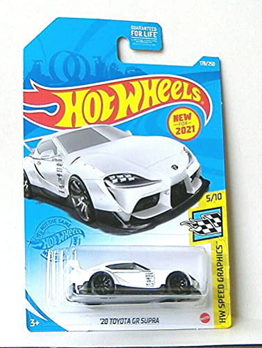 Hot Wheels '20 Toyota GR Supra (White) 2021 HW Speed Graphics