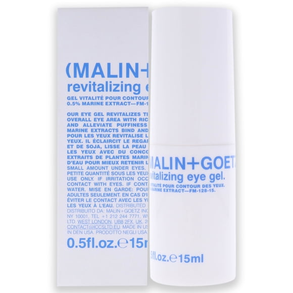 Gel revitalizante para ojos Malin + Goetz Gel 0.5 oz
