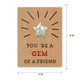 thumbnail image 3 of Ganfancp Paquete de 24 Tarjetas de San Valentín con Corazón Niños Estrella de Cristal Tarjeta de San Valentín Ofertas Flash 24 *Cartulina 24 *Cristal Estrella 30 *Soporte Transparente, 3 of 7