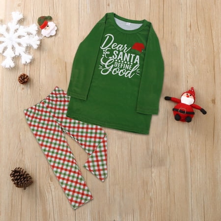 

Parent Child Children S Clothing Parent Child Warm Christmas Suit Plaid Print Home Service Children S Suit