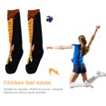 thumbnail image 2 of Medias Funky Chicken Legs Socks - Regalo ideal para festivales para niños familiares y compañeros de clase JShteea El nuevo, 2 of 7