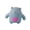 B003- Gray, variant on Squeeze Stress Toys, Valentine Squeeze Toys, 3X4 In, Heart Squeeze Toys, Sensory Squeeze Toys, Desk Squeeze Toys, Valentine Classroom Favors, Relaxation Relief Toys, Multi Color,