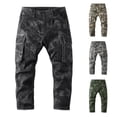 thumbnail image 1 of UVEASISHA Pantalon Camouflage pour Hommes à Multiples Poches Pantalon Tactique Militaire Pantalon de Chasse Extérieur Pantalon Léger Fuselé de Randonnée Fermeture Éclair Désactivée Multi-Poches Pantalon Athlétique Rentrée des Classes Solde, Gris, TG, 1 of 5