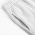 thumbnail image 6 of kpoplk Boys Sweatpants Boys Athletic Joggers Pants Kids Youth Open Bottom Pants with Pockets Drawstring(White,14-15 Y), 6 of 7