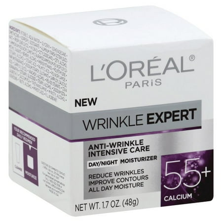 L'Oreal 55+ Wrinkle Expert Day/Night Moisturizer, 1.7 fl oz
