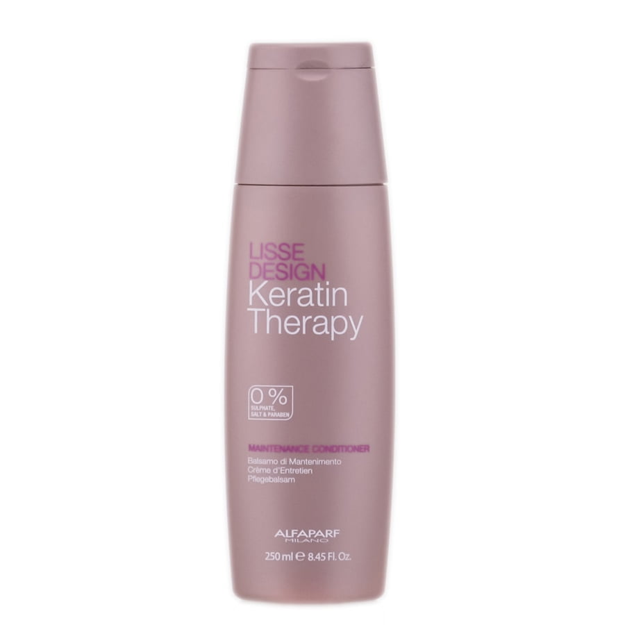 Alfaparf Lisse Design Keratin Therapy Maintenance Conditioner (Size : 8.45 oz)