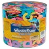 Wonderfoam Letters and Numbers Set, 1-1/2 in, Assorted Color, 1/2 lb