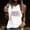 White, variant on Sevevn Women's Summer Casual Round Neck Loose Sleeveless T-Shirt Spring Tops for Women White S