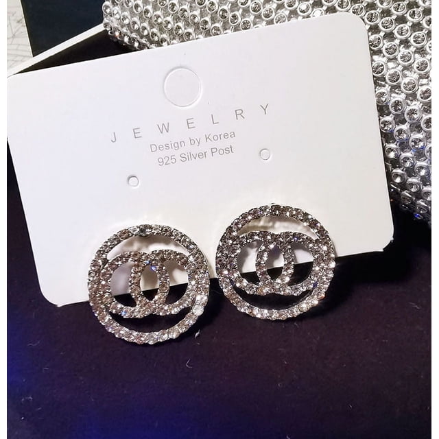 Pendientes de mariposa con circonitas Joyas para mujer Pendientes de estilo literario Pendientes sencillos y elegantes