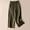 Green, variant on Flowy Pants for Women Vacation Beach Trousers Linen Palazzo Pants for Women Wide Leg Linen Pants Beach Pants Patchwork Pants Cropped Linen Pants Women with Side Pockets Blue S-2XL