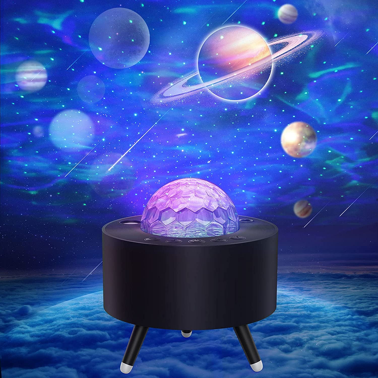 Projecteur De Galaxie – Veilleuse étoiles Avec Télécommande – Pour Chambre Enfant