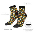 thumbnail image 6 of Naloa Autumn Pumpkin Maple Leaf Plants Ankle Socks for Women Non Slip Socks No Show Socks Classic Low Cut Casual Socks Casual Socks, 6 of 7