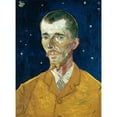 thumbnail image 3 of Van Gogh, Vincent 14x18 Black Modern Framed Museum Art Print Titled - Portrait of Eugene Boch, 3 of 5