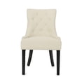 thumbnail image 5 of Glavbiku Modern Fabric Tufted Dining Chairs,Accent Chairs for Living Dining Room,Set of 2,Red, 5 of 12