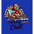 thumbnail image 4 of Thanksgiving Turkey Chill Adult Natural Crew Neck Short Sleeve Tee-Large, 4 of 4