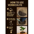 thumbnail image 5 of Horticultural Organic Vermiculite by Gardenera Labs - Medium Grade - Natural Soil Additive for Potted Plants, Orchids, Hydroponics, Terrariums (4 Quart), 5 of 7