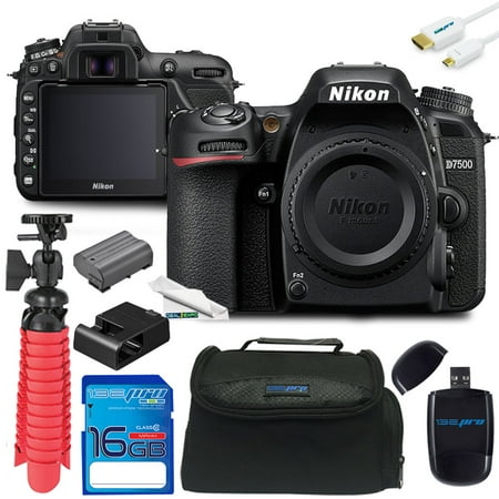 Image of Nikon D7500 DSLR Camera (Body) + Expo Essentials Kit