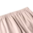 thumbnail image 5 of FUNUONY Lightweight Wide Leg Cropped Pants for Women High Waisted Loose Casual Lounge Travel Work Sweatpants Summer Linen Blend Wide Leg Pants Elastic Waist Trousers with Pockets Light Pink 6Xl, 5 of 6